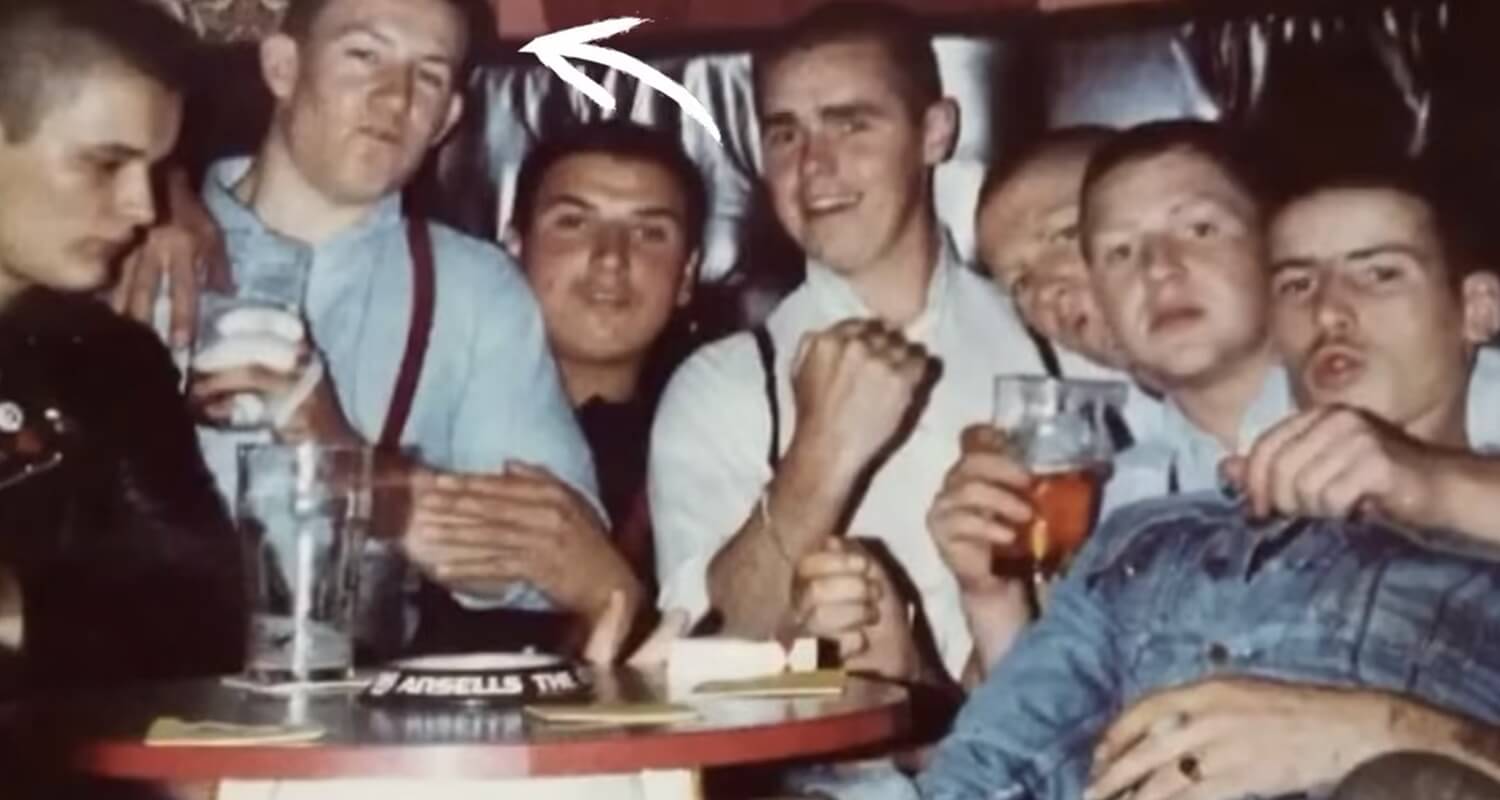 Auf diesem Bild sieht man den jungen Dorian Yates als Mitglied einer Jugendgang.